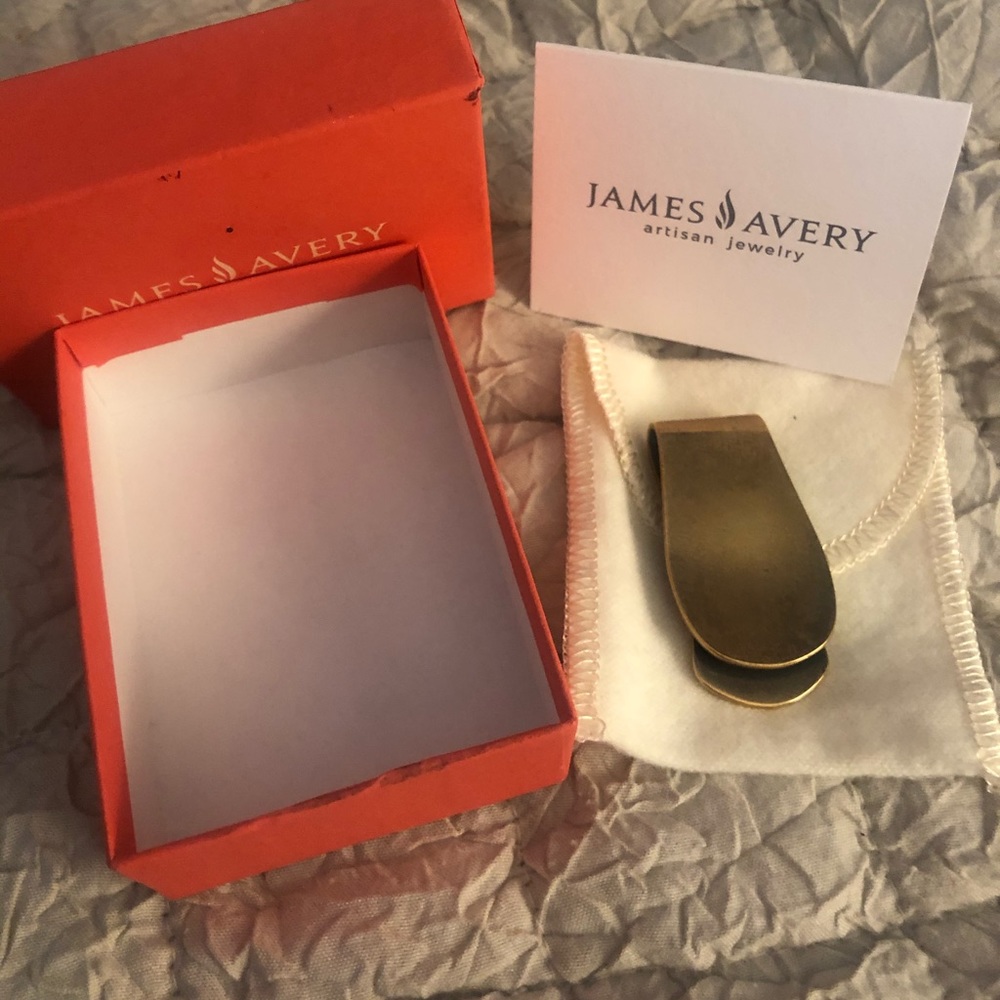 James Avery Rustic Curves Money Clip